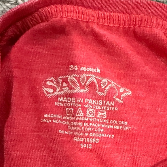 Cat & Jack, Old Navy, Garanamils Kids T-Shirts - Red and Gray - 2T / 24 month - Picture 6 of 9